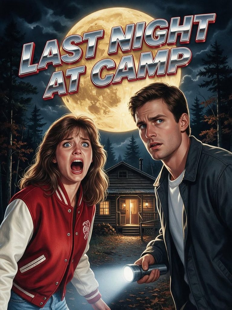 80s Slasher Movie Poster