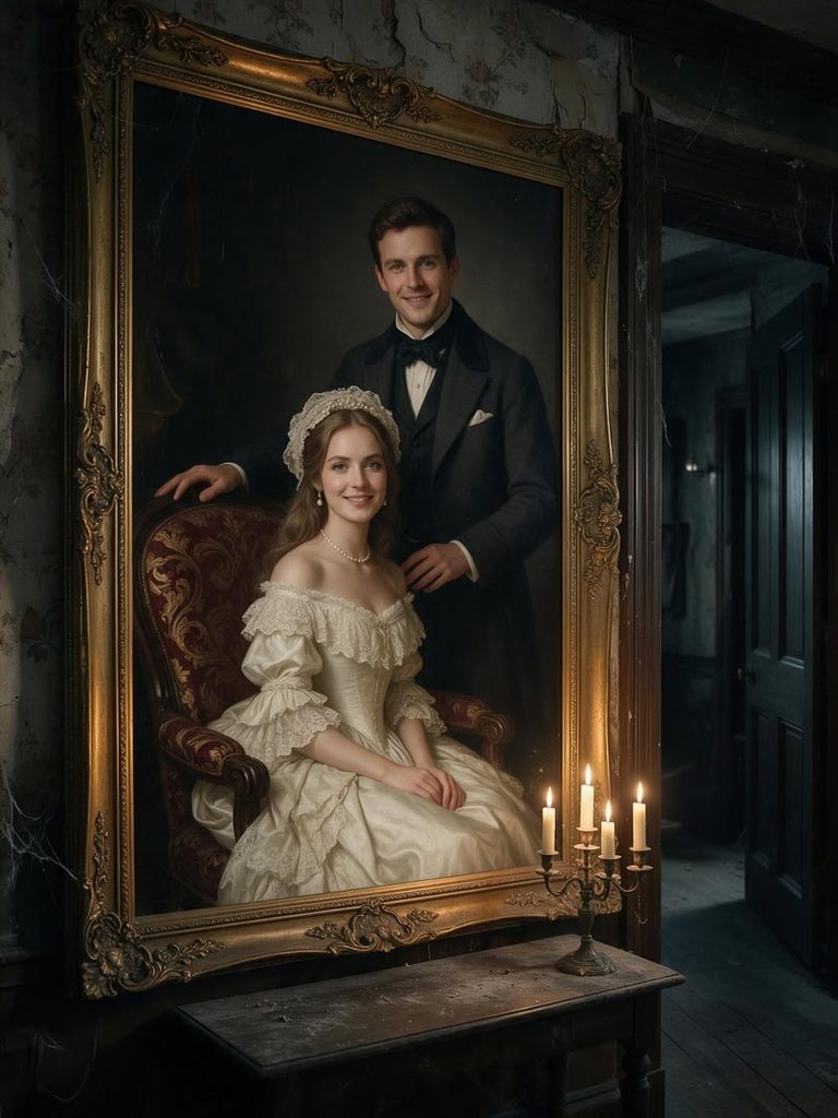 Living Portrait in a Haunted Mansion